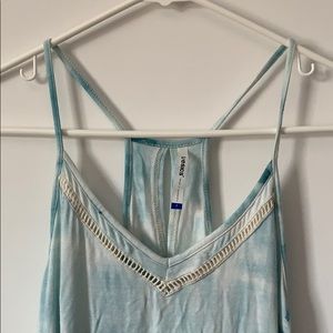 Blue & White tie dye Tresics dress